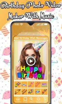 Birthday Photo Video Maker with Music:Video Editor screenshot 7