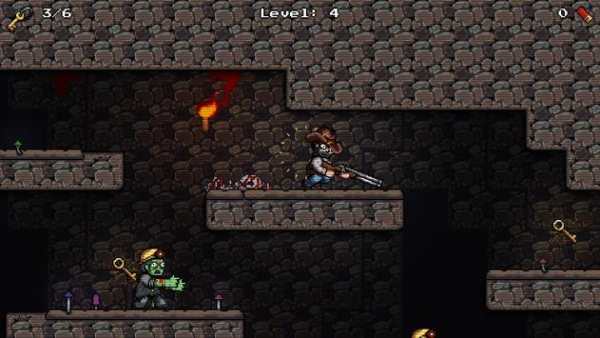 Zombie Tambang - Platformer screenshot 3