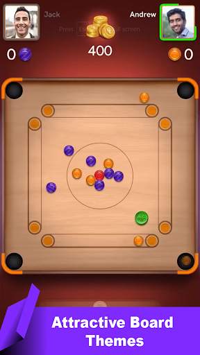 Carrom Board: Multiplayer Pool screenshot 2
