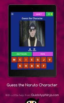 Guess the Naruto Character screenshot 11