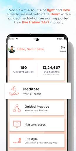 HeartsApp: Meditate with trainer anytime anywhere screenshot 5