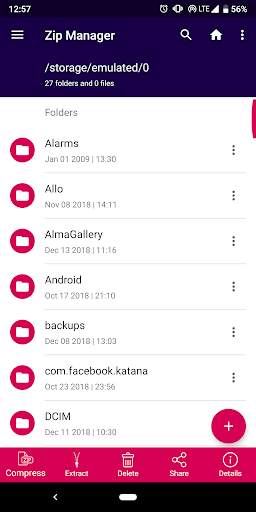 Zip File Reader - Zip & Unzip Files Manager screenshot 2