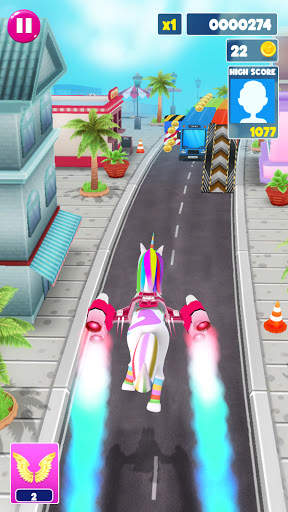 Unicorn Runner 3D - Super Magical Pony Run screenshot 3