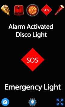 Disco light with flashlight screenshot 2