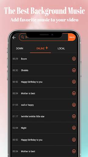 LikeShow - Video Editor With Music screenshot 3