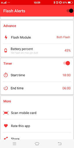 Flash Alerts on Call and SMS screenshot 3