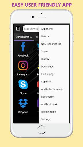 Social Explorer: Ultra Fast Browser screenshot 2
