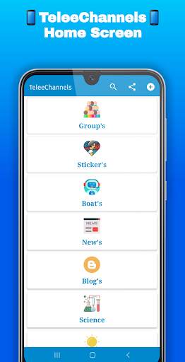 TeleeChannels - Telegram Channel Fonder screenshot 2