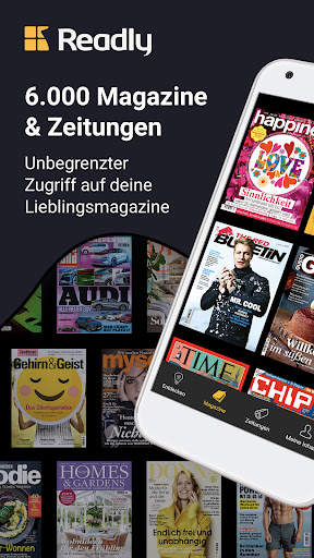 Readly Magazine und Zeitungen screenshot 1
