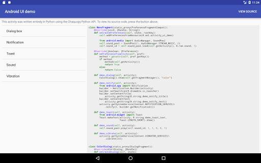 Chaquopy: Python for Android स्क्रीनशॉट 9