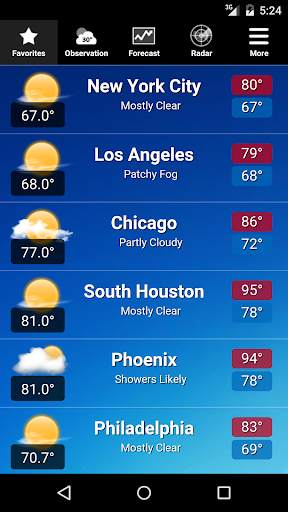 NOAA Weather screenshot 8
