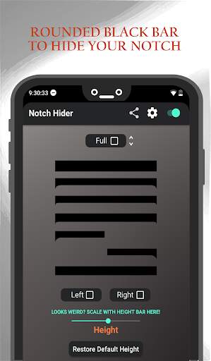 Notch Hider - Remover (Easy and Rounded) screenshot 1