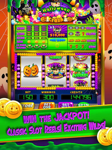 Halloween Candy Vegas Slots Mega Slot Machine FREE screenshot 2