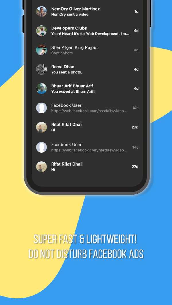 Unseen for FaceBook Messages and more screenshot 5