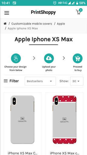 Custom Mobile Covers, Mugs, Canvas Frames, & More. screenshot 2
