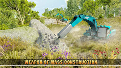 Sand Excavator Crane - City Expansion Simulator screenshot 2