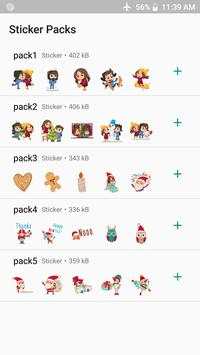 Merry X-mas Sticker for WhatsApp - WAStickerApps screenshot 1