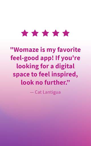 Womaze: Self-Care & Motivation screenshot 12