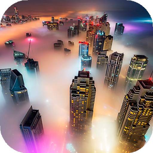 Dubai Night Live Wallpaper (backgrounds & themes) 16.0