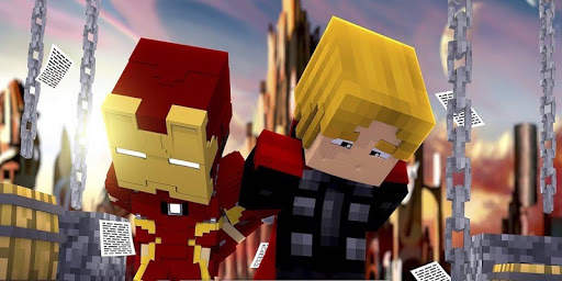 Man Iron Skins for Minecraft screenshot 2