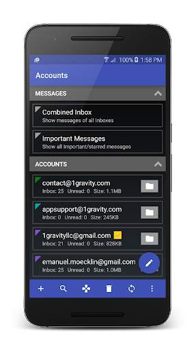 K-@ Mail - Email App screenshot 1