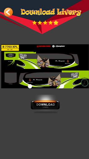 Livery MOD Bus JBHD screenshot 4
