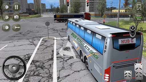 Euro Bus Simulator: เกมรถบัส screenshot 5