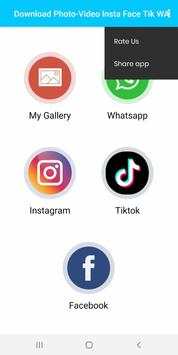 Download Photo-Video Tiktok, Facebook Insta, WA screenshot 10