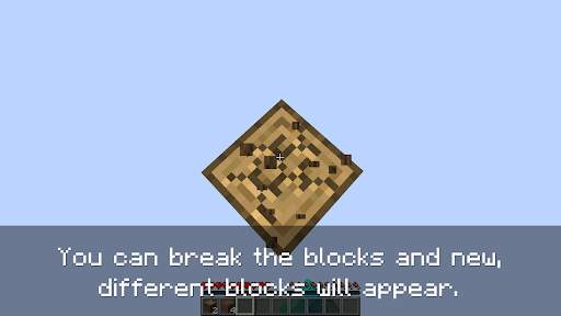Minecraft Tek Blok screenshot 2