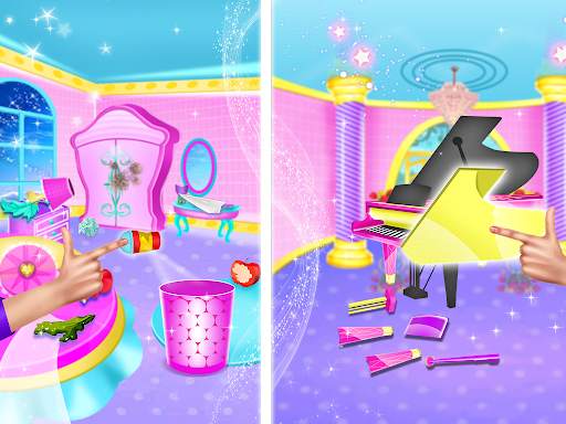 Princess House Cleaning - Home CleanUp for Girls screenshot 3