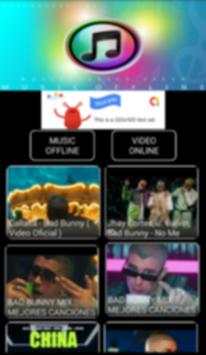 🎵 Bad Bunny Musica 1 تصوير الشاشة