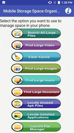 Mobile Storage Full: Phone Memory Free Space Maker screenshot 1