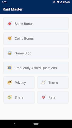 Raid Master : Free Spins and Coins Offers screenshot 2