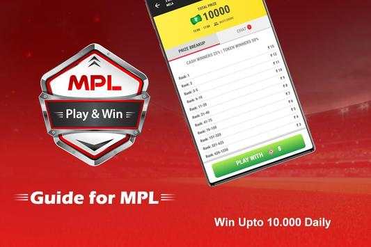 Guide for MPL : Earn Money from MPL Games स्क्रीनशॉट 3