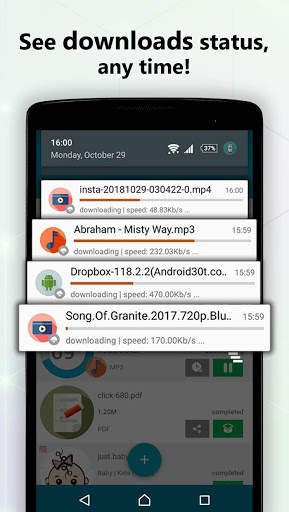 Downloader - Fast & Free Download Manager 3 تصوير الشاشة