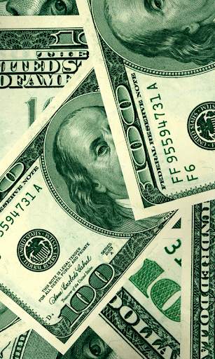 Falling Money 3D Live Wallpaper screenshot 3