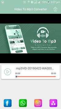 Video To Mp3 Converter : Video to MP3 screenshot 4