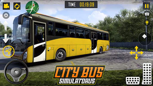 Modern Bus Coach Driving Games screenshot 4