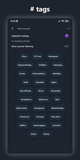 tags for Instagram - Free Like & Follower Hashtag screenshot 4