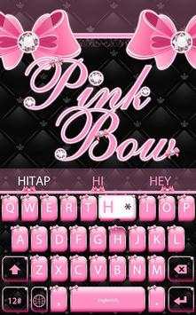 Pink bow for HiTap Keyboard screenshot 2