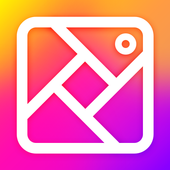 Pic Collage Maker - Photo Grid Photo Collage Free أيقونة