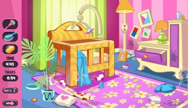 Baby Doll House Cleaning Princess Room Game screenshot 7
