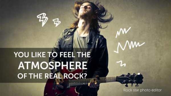 Rock star photo editor screenshot 1