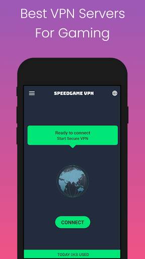 SpeedGame VPN: Ultimate VPN For Gaming screenshot 1