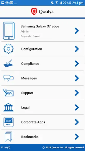 Qualys DPC Test screenshot 3