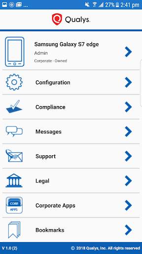 Qualys DPC Test screenshot 3