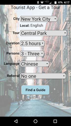 Tourist New App screenshot 5