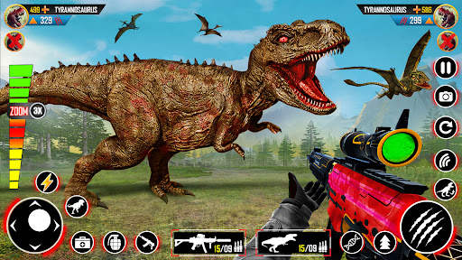 Wild Dino Hunting Gun Games screenshot 1