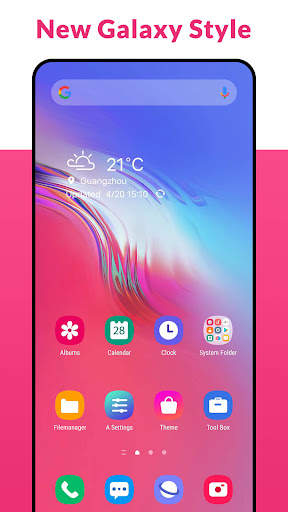 A Launcher : Galaxy A Launcher screenshot 1