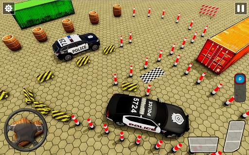 Game Parkir Mobil Polisi Gila screenshot 4